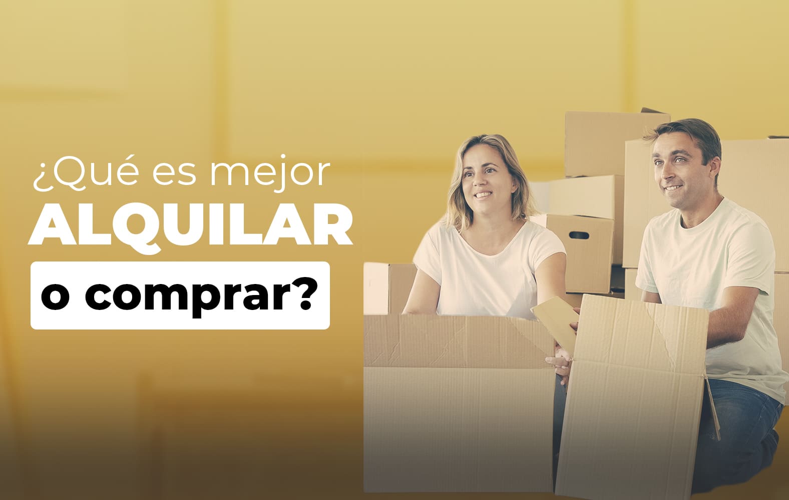 ¿Qué es mejor, alquilar o comprar?